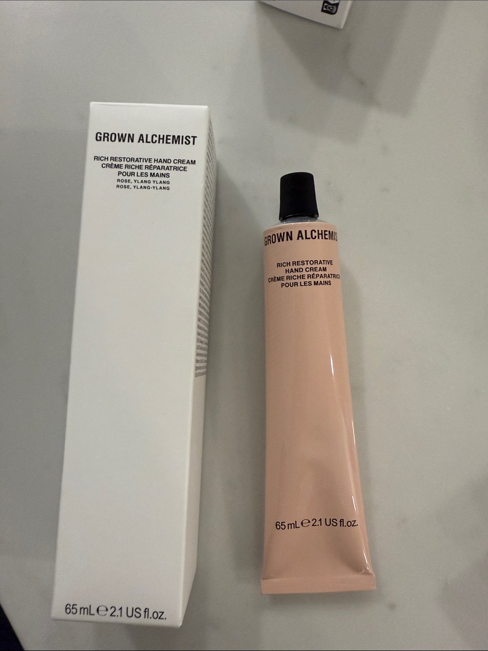 Grown Alchemist Pink Peach Restorative Hand Cream